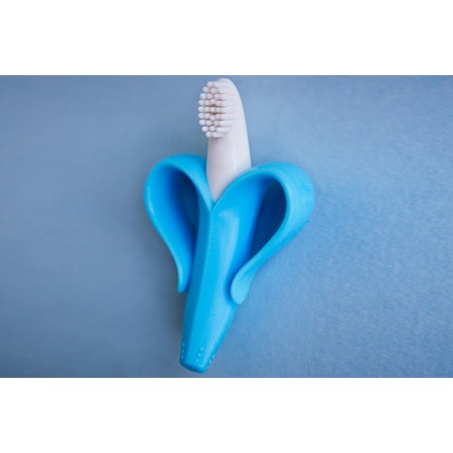 Blue Infant Toothbrush - Baby Banana