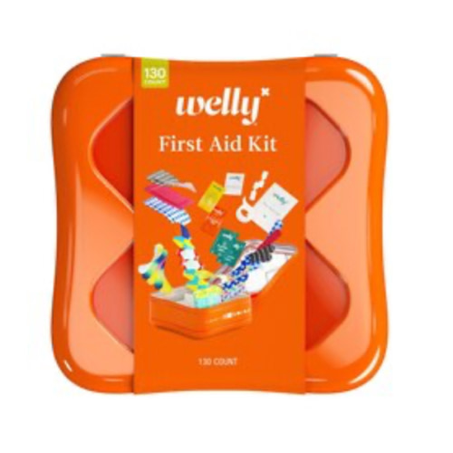 Welly Large First Aid Kit, 130 CT