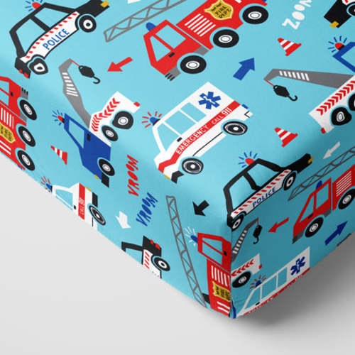 To The Rescue Fitted Crib Sheet