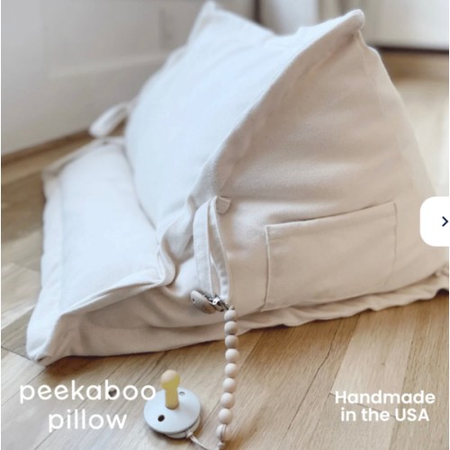 Peekaboo Pillow™ Official Site - Organic Infant Lap Pillow