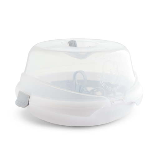 Munchkin Steam Microwave Bottle Sterilizer, White