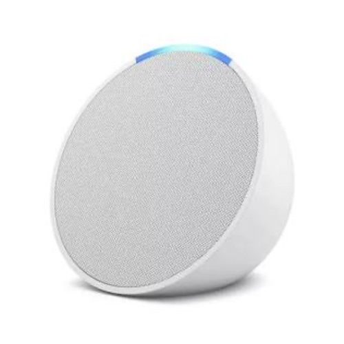 Amazon Echo Pop | At Home Sound Machine | Color: Glacier White