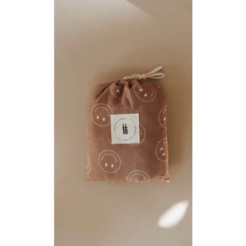 Just Smile Tan | Crib Sheet
