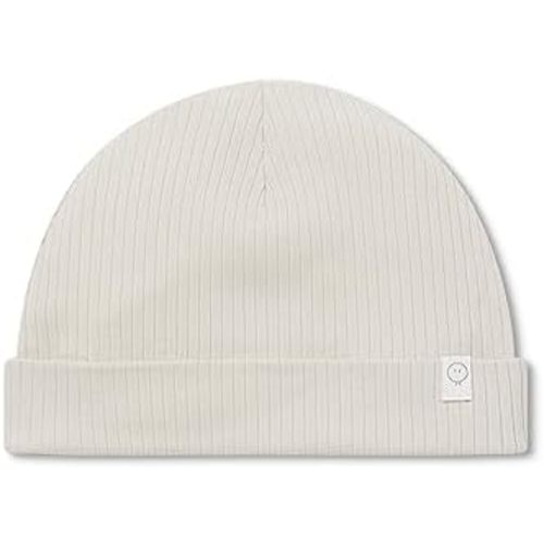 MORI Baby Unisex Stretchy Ribbed Hat for Boys and Girls - Cozy Warm Casual Roll Up Beanie - Soft Toddler Headwear