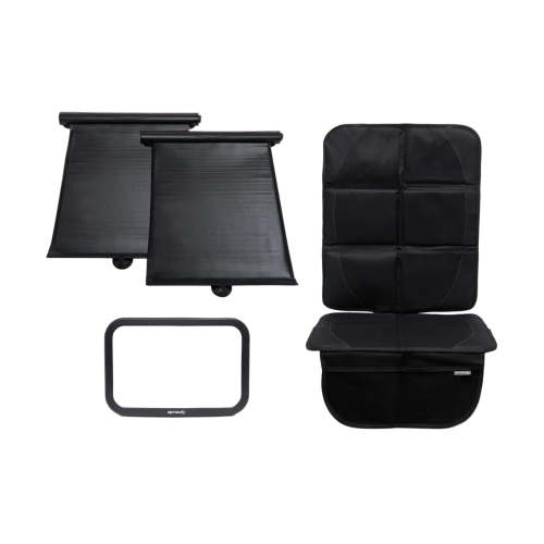 Sprucely Car Essentials Starter Kit, Black