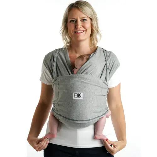 Baby K'tan Original Baby Carrier | Heather Grey | Size M