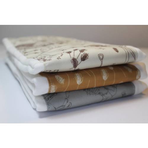 Baby Burp Cloth - 3 pk Burp Cloth - unisex baby - Newborn baby gift - Baby shower - Farm Theme