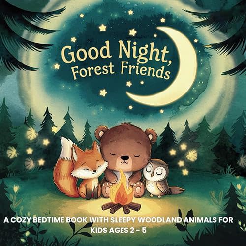 Good Night, Forest Friends: A Cozy Bedtime Book with Sleepy Woodland Animals for Kids Ages 2 - 5 (Good Night Adventures: Soothing Bedtime Stories for Kids Who Love Animals and Nature) Paperback – March 25, 2025