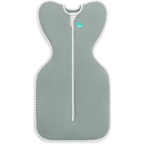 Love to Dream Swaddle UP, Baby Sleep Sack, Self-Soothing Swaddles for Newborns, Get Longer Sleep, Snug Fit Helps Calm Startle Reflex, New Born Essentials for Baby, 1.0 TOG, 13-19 lbs, Deep Olive