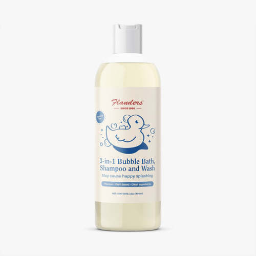 Flanders 3-in-1 Bubble Bath, Shampoo & Wash