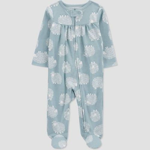 Carter's Just One You®️ Baby Girls' Sleep N' Play - Blue 6m