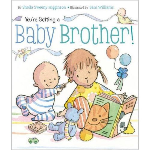 You're Getting a Baby Brother! - by Sheila Sweeny Higginson (Board Book)