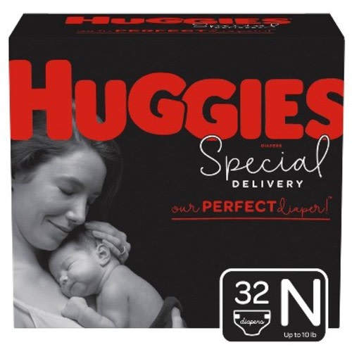 Huggies Special Delivery Disposable Diapers Jumbo Pack (Select Size), Size: Newborn (32 Count)