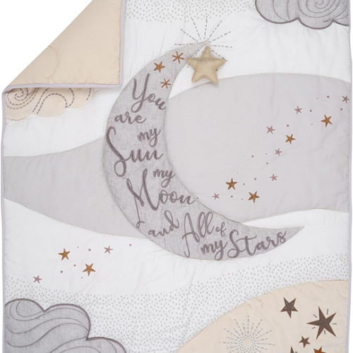 Lambs & Ivy Goodnight Moon 3-Piece Celestial Nursery Baby Crib Bedding Set