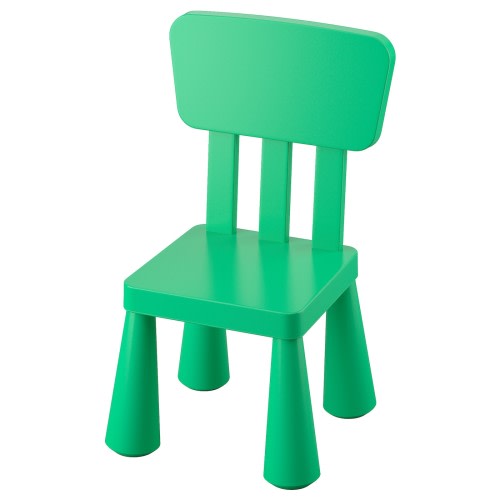 MAMMUT Children's chair - indoor/outdoor/bright green