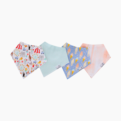 Copper Pearl Bandana Bib Set (4 Pack) - Bailey