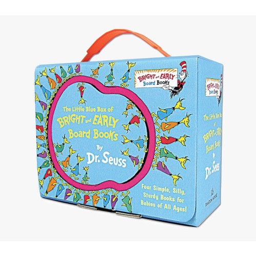 The Little Blue Boxed Bright and Early Board Books, Set of 4