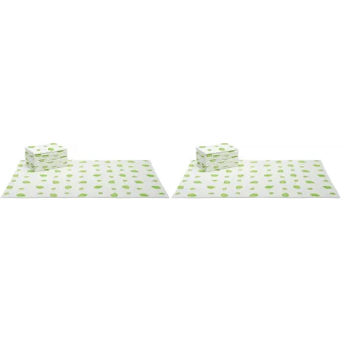 Munchkin® Arm & Hammer Disposable Changing Pad, 10 Count, White/Green (Pack of 2)