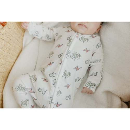 Harry Potter Zip-Up Footie - Copper Pearl | Maisonette