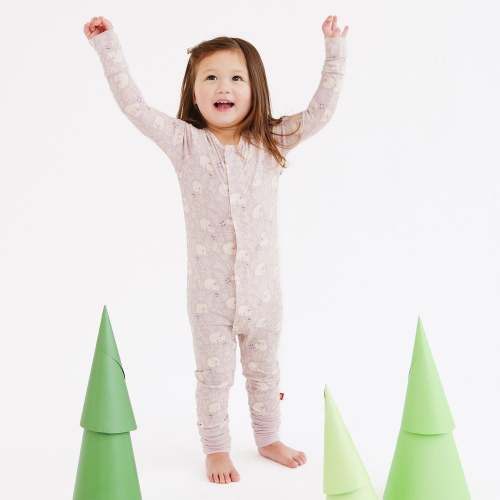 cuddle club modal magnetic convertible coverall | 3-6 mo | Magnetic Me