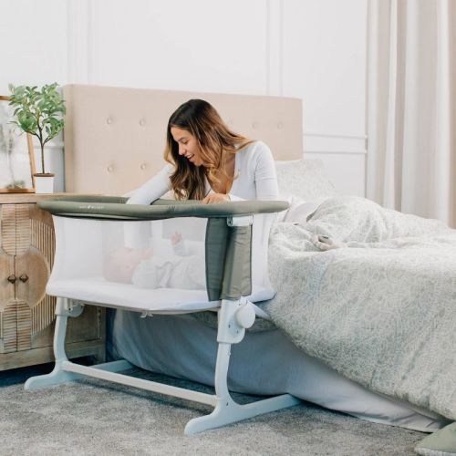Baby Delight Beside Me Dreamer Organic Bassinet and Bedside Sleeper - Sage
