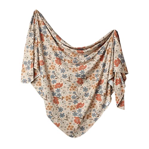 Copper Pearl Baby Swaddle Blanket - Wearable Premium Knit Baby Blanket, Large Soft Stretchy Receiving Blankets for Baby Boy and Girl, Swaddles for Newborn, Infant, and Toddler (Eden)
