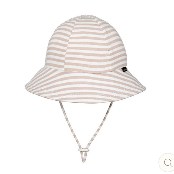 Bedhead Baby & Toddler Bucket Sun Hat - Natural Stripe