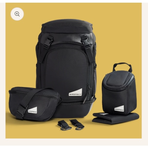 No Reception Club getaway bag (travel bundle)