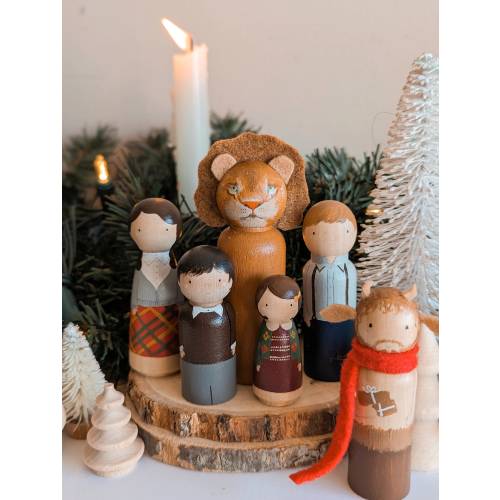 The Lion, the Witch, and the Wardrobe Narnia figures