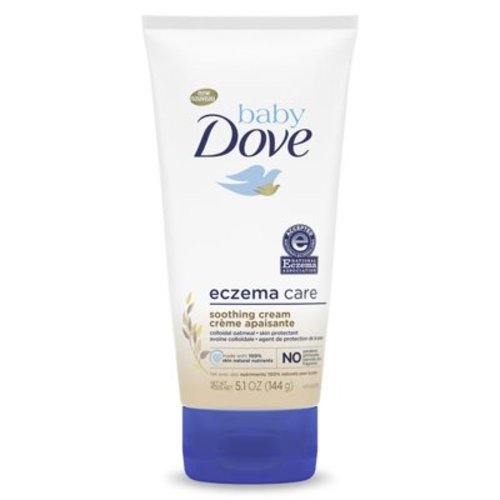 Baby Dove Eczema Care Soothing Cream for Newborn Sensitive Skin, 5.1 oz (2 Pack)