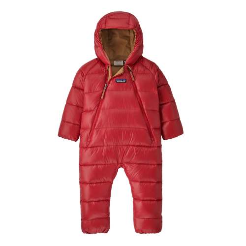 Infant Hi-Loft Down Sweater Bunting Sz 0-3 Touring Red