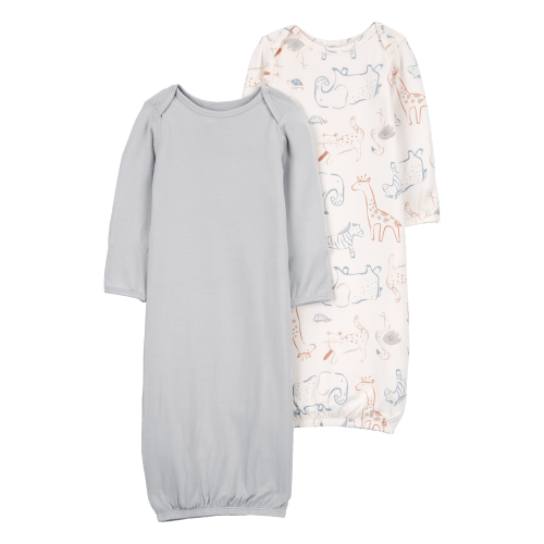 Baby 2-Pack PurelySoft Gown Set - Carter's | Carter's