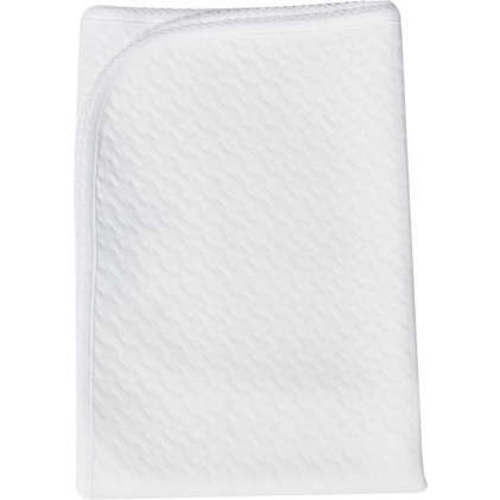 Basket Weave Baby Blanket,White - Nellapima | Maisonette