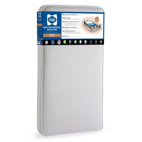 Sealy Baby Posturepedic Evolution 2-stage Crib Mattress And Toddler Mattress : Target