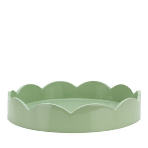 8.5" Scallop Lacquer Tray