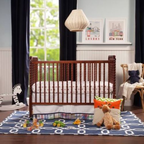 DaVinci Jenny Lind 3-in-1 Convertible Crib - Rich Cherry