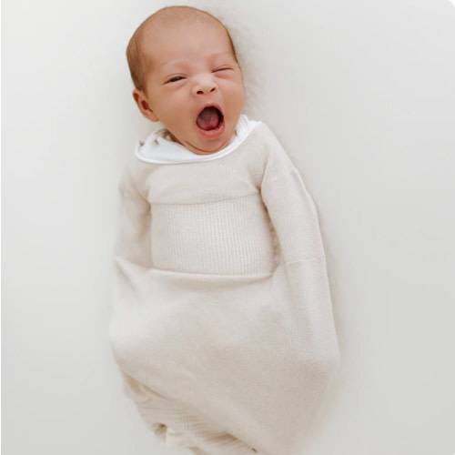 Bamboo Pure Beige Swaddle Sleep Sack – Swaddelini