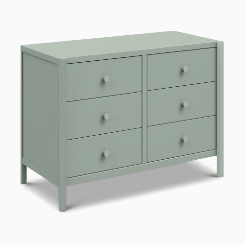 daVinci Birdie 6-Drawer Dresser - Light Sage