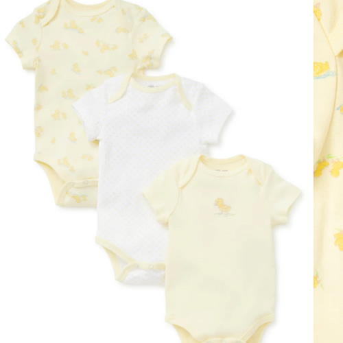 Little Ducks 3-Pack Bodysuits