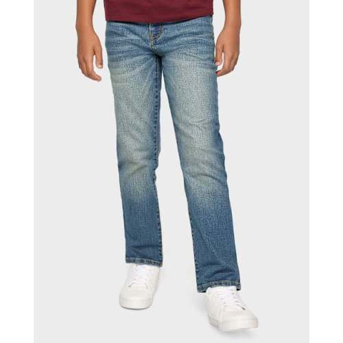 Boys Straight Jeans - Husky - Blue
