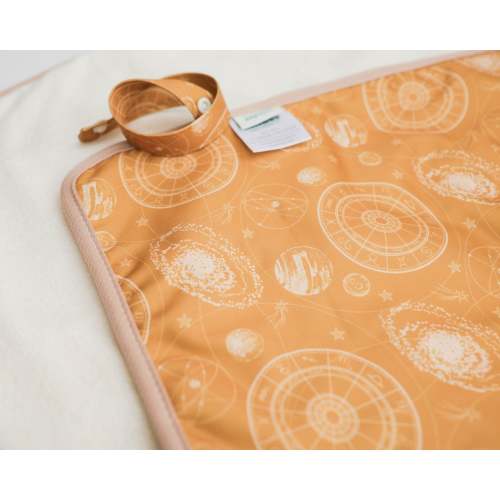Ultra-Soft Bamboo Machine Washable and Wipeable Diaper Change Mat