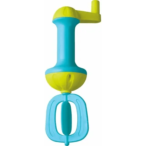 HABA Toddler Bath Toys: Bubble Bath Kids Whisk - for Kids' Sensory Play, Motor Skills, and Bath Time Fun, Blue