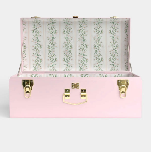 Petite Trunk - Pink - Darling Dogwood / No Embroidery