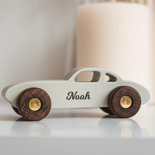 Personalized Wooden Car Toy For Boys Set of 1 3 5 Colored Cars First Christmas Gift Keepsake Gift 2 Year Old Boy Wooden Auto Track Kids Toys