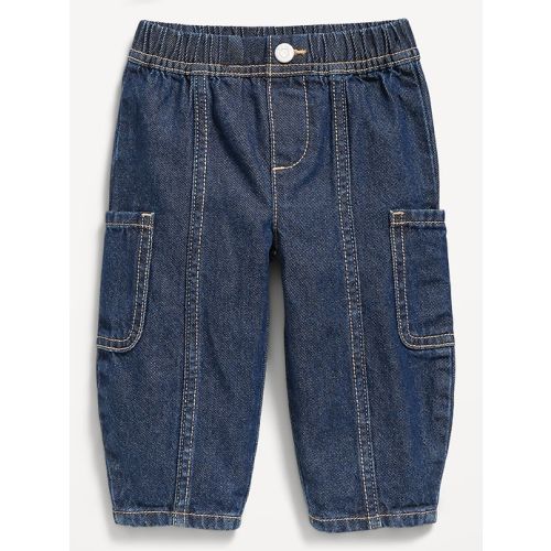 Baggy Barrel-Leg Cargo Jeans for Baby