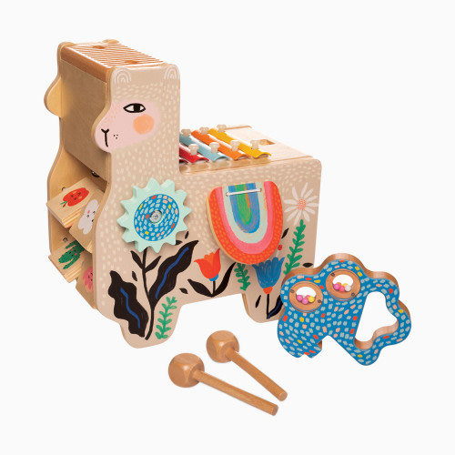 Manhattan Toy Musical Lili Llama Wooden Toy