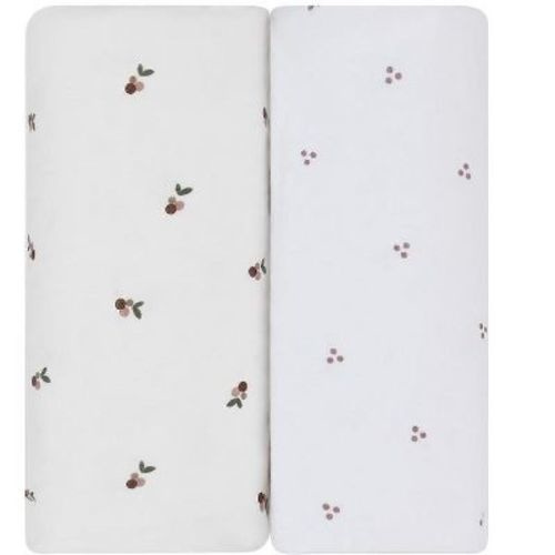 Ely's & Co. Waterproof Pack N Play -berry And Cluster Dot Lavender 2 Pack