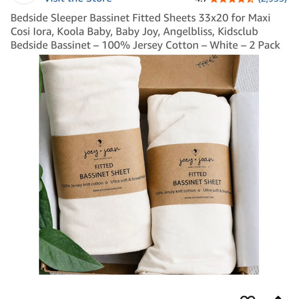 Amazon:Fitted Mattress Sheet