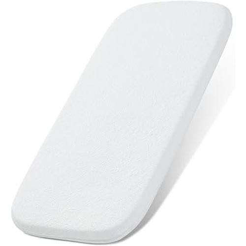 Baby Bassinet Mattress Pad, 32" x 18" Dual Sided Comfort Gel Memory Foam Mattress with Removable Breathable Soft Tencel Cover Fit for RONBEI/Ingenuity/Cuddor Baby Bassinet