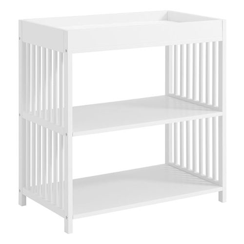 Oxford Baby Essentials Changing Station with Round Spindles, White